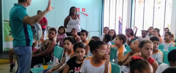 CAIC atuando na prevenção da  Dengue, Chikungunya e Zika.